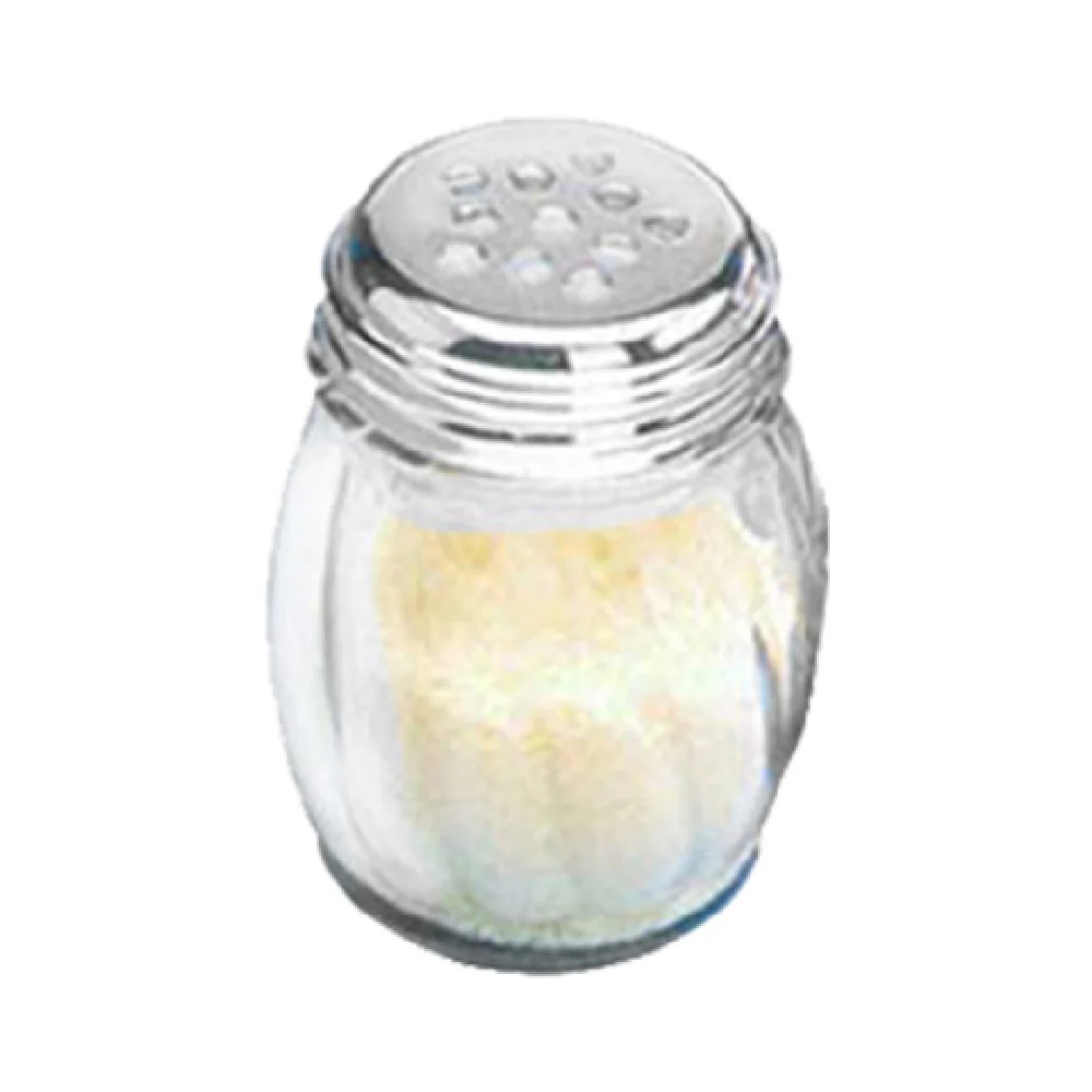 American Metalcraft 3306 6 Oz Cheese Shaker Glass with Stainless Steel Top American Metalcraft 3306 6 Oz Cheese Shaker Glass with Stainless Steel Top