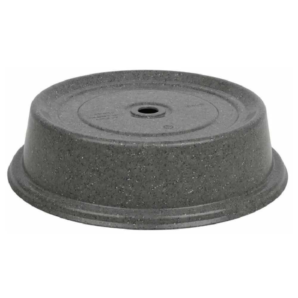 Cambro 1010VS191 10-5/8 Inch Diameter Plate Cover Round Fiberglass Gray with Lightweight