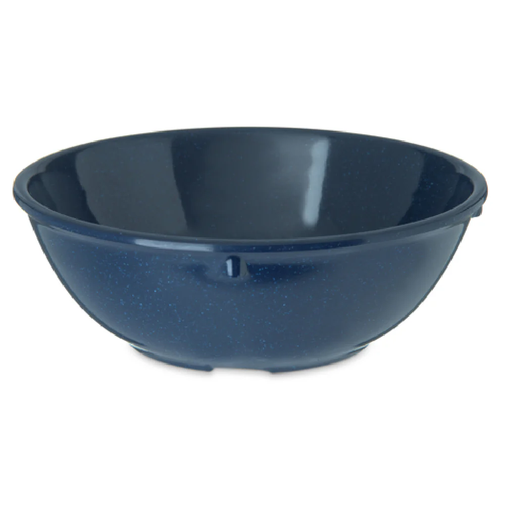 Carlisle 4352135 5-9/20 Inch Diameter Nappie Bowl 14 Oz BPA Free Melamine Blue Carlisle 4352135 5-9/20 Inch Diameter Nappie Bowl 14 Oz BPA Free Melamine Blue