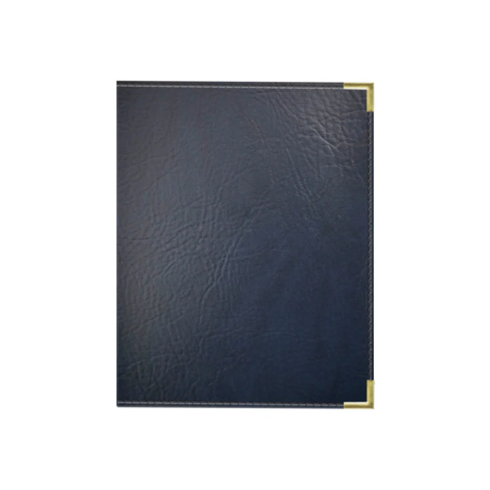Risch HARST-6V 8.5X11 Menu Cover Antibacterial Antimicrobial Faux-leather