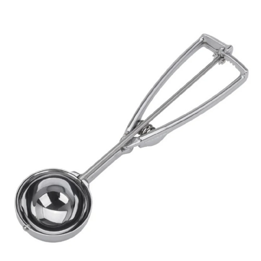 JB Prince U573 20 Scoop 1.69 Oz. and 2.20 Inch Diameter Stainless Steel Chrome