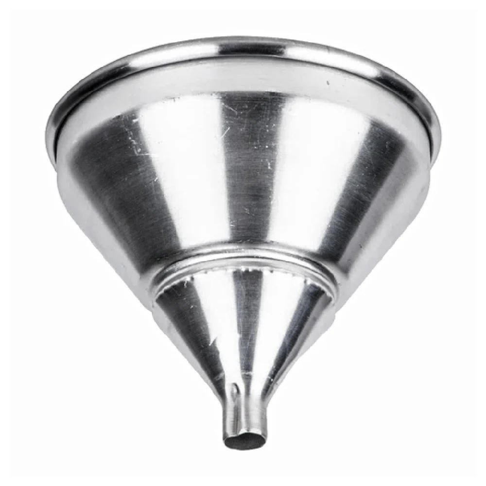 American Metalcraft 524ST 1 Pt Strainer Funnel 16 Gauge Spun Aluminum