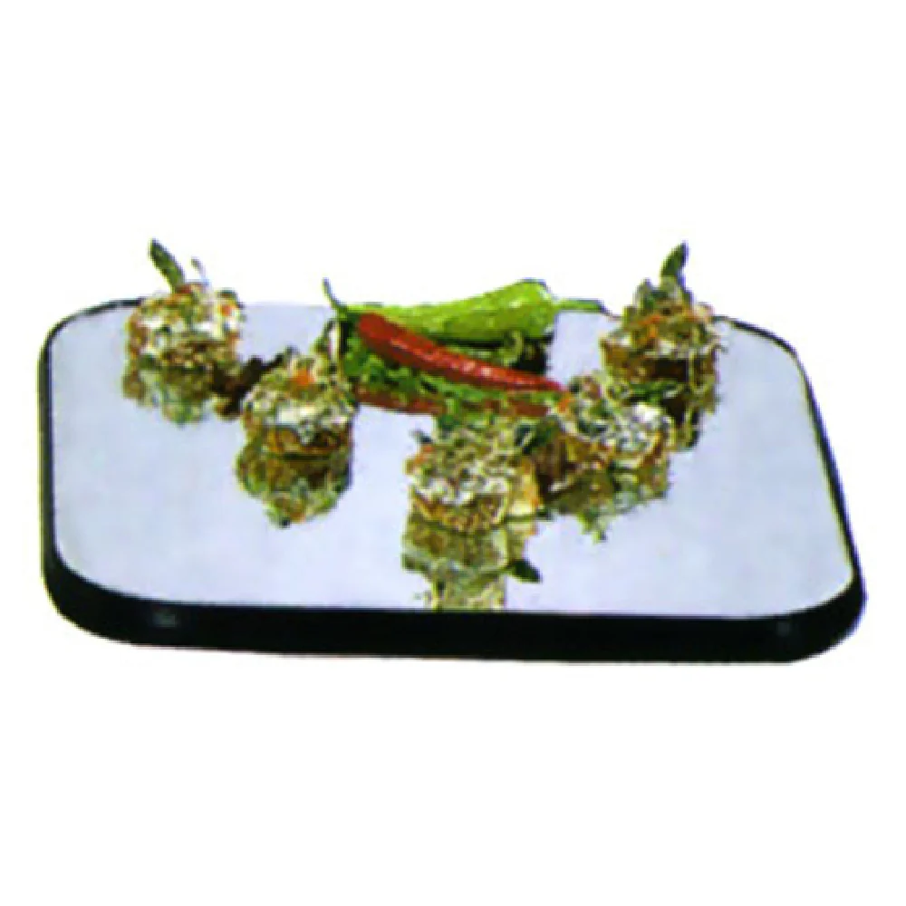 Lakeside 260 Square 28 Inch Mirror Tray Rimless 1/4 Inch Glass with Black Edges Lakeside 260 Square 28 Inch Mirror Tray Rimless 1/4 Inch Glass with Black Edges