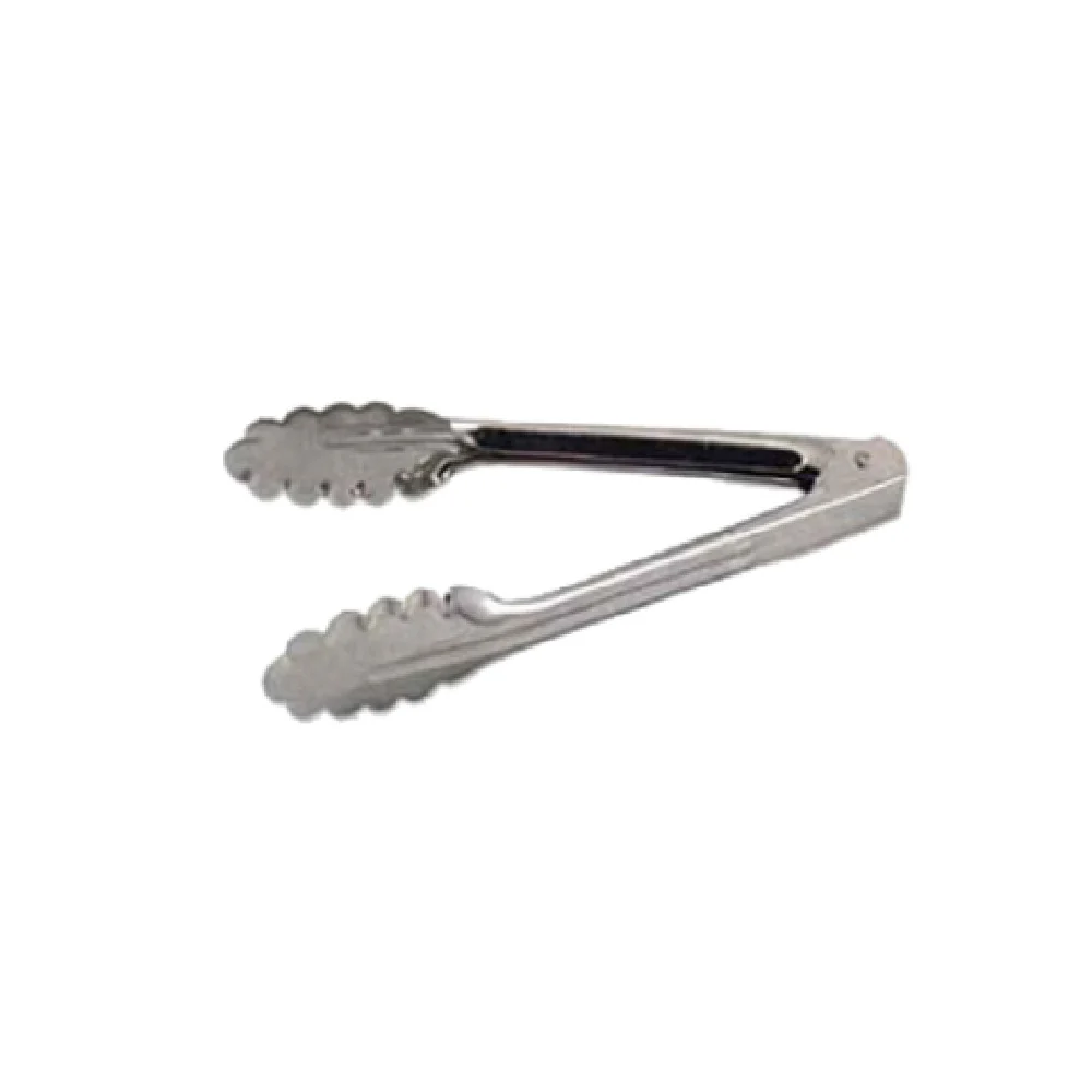 American Metalcraft UT707 7 Inch Utility Tongs Stainless Steel with Non-coated Handle