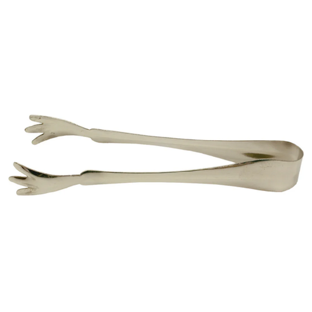 Spill-Stop 1406-1 6 Inch Ice Tongs Claw Style Stainless Steel Polished Finish Spill-Stop 1406-1 6 Inch Ice Tongs Claw Style Stainless Steel Polished Finish