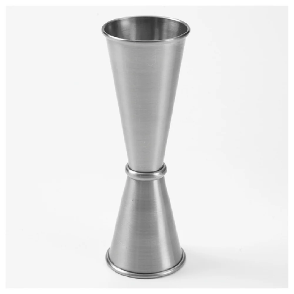 American Metalcraft JG63 1-1/4 Oz to 2 Oz Jigger Stainless Steel Rolled Edge Satin Finish American Metalcraft JG63 1-1/4 Oz to 2 Oz Jigger Stainless Steel Rolled Edge Satin Finish