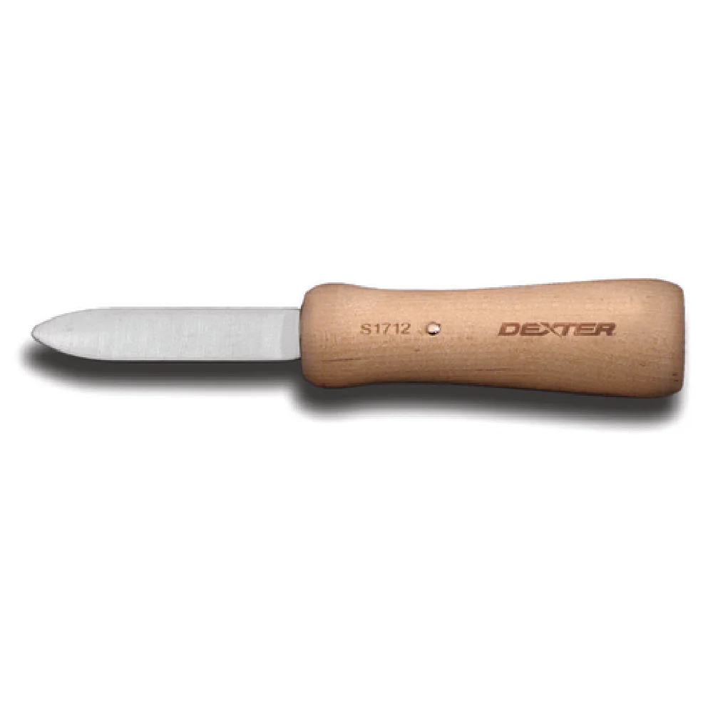 Dexter Russell S1712 3/4NH-PCP 2-3/4 Inch Blade 4.5 Inch Beech Handle Oyster Knife
