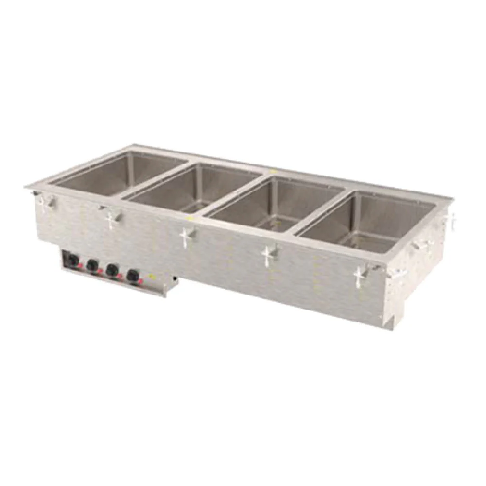 Vollrath 3640761 54 Inch Electric Hot Food Well Unit with Four Pans Vollrath 3640761 54 Inch Electric Hot Food Well Unit with Four Pans