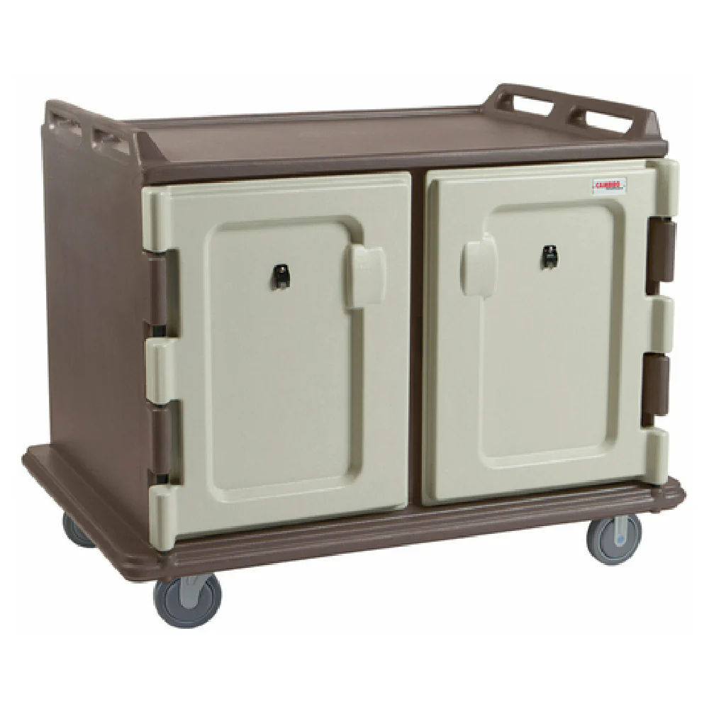 Cambro MDC1418S20194 48 Inch Meal Delivery Cart with Double Compartment Cambro MDC1418S20194 48 Inch Meal Delivery Cart with Double Compartment