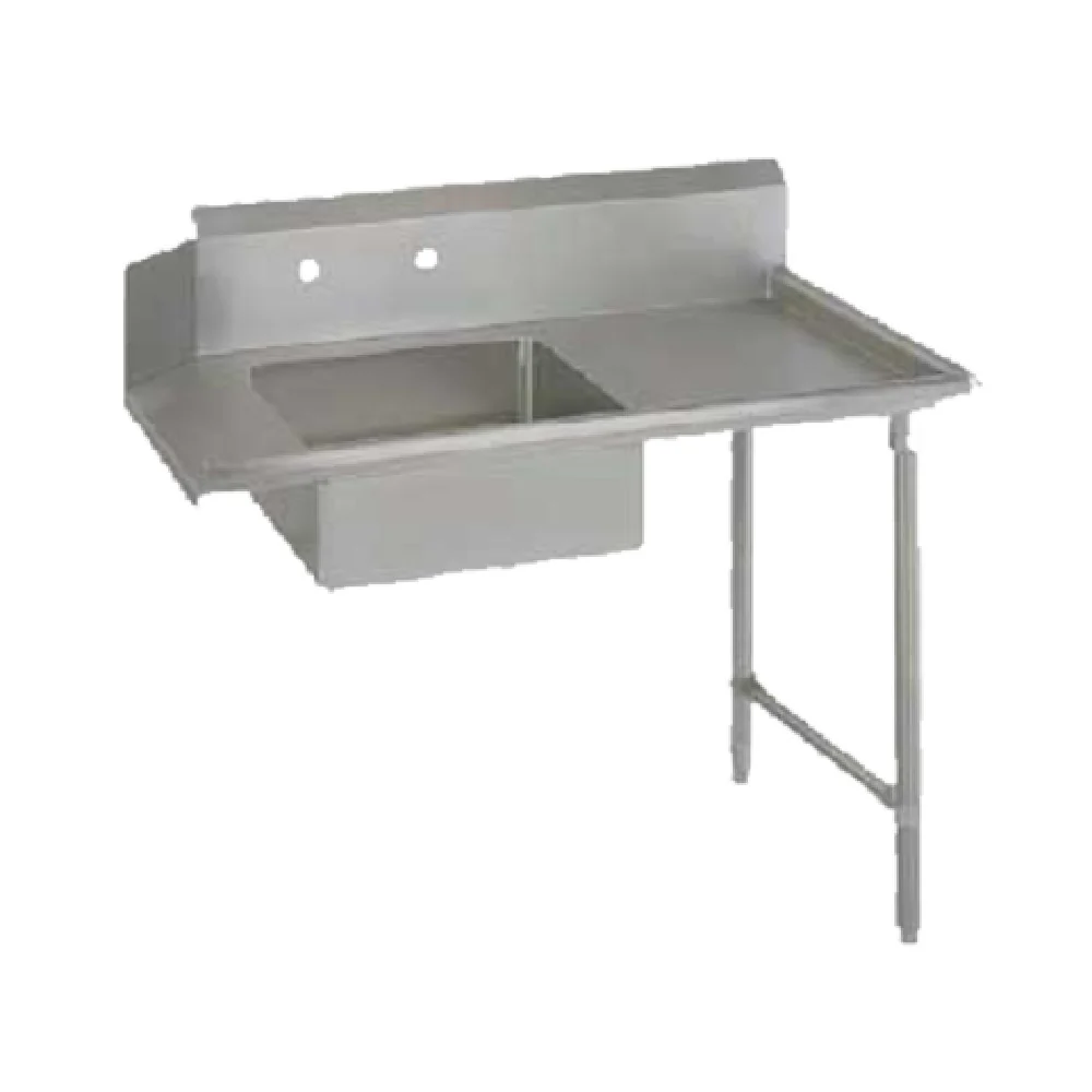 John Boos SDT6-S72SBK-R 72 Inch Right to Left Soiled Dishtable Stainless Steel John Boos SDT6-S72SBK-R 72 Inch Right to Left Soiled Dishtable Stainless Steel