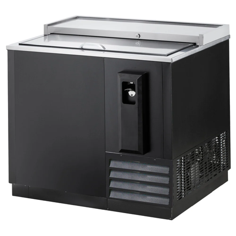 Akita ABC-36 36 Inch Bottle Cooler Side-mounted Stainless Steel Top with Locking Lid Akita ABC-36 36 Inch Bottle Cooler Side-mounted Stainless Steel Top with Locking Lid