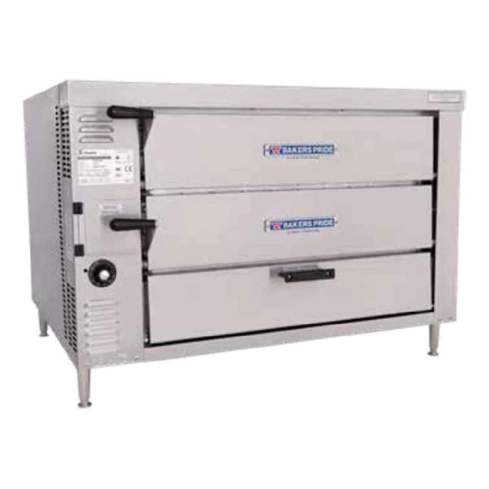 Bakers Pride GP61-HP 41 Inch Gas Pizza Bake Oven with Dual Decks 60000 BTU Bakers Pride GP61-HP 41 Inch Gas Pizza Bake Oven with Dual Decks 60000 BTU