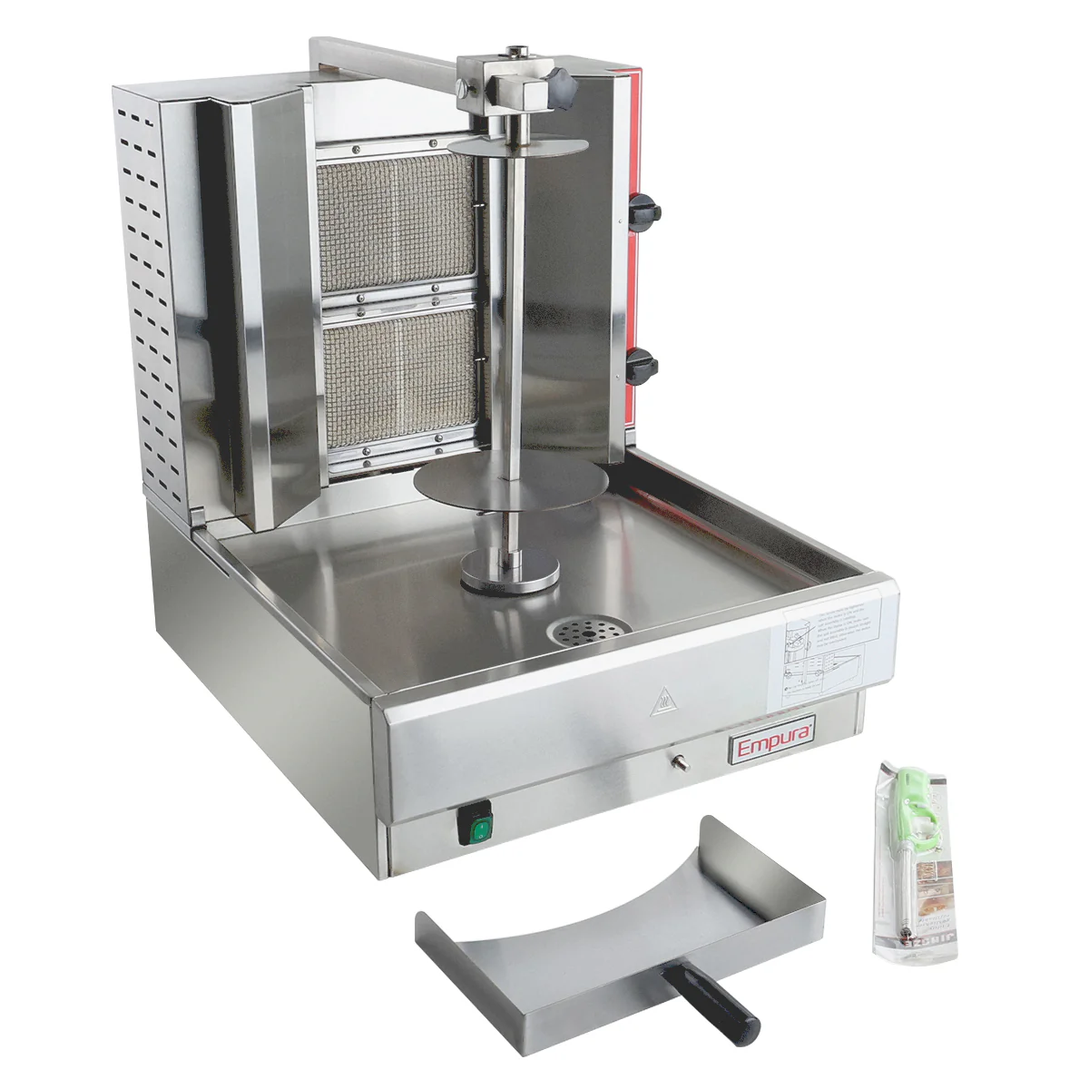 Empura Equipment EGVB-45 21 Inch Gas Vertical Broiler Gyro 9500 BTU Empura Equipment EGVB-45 21 Inch Gas Vertical Broiler Gyro 9500 BTU
