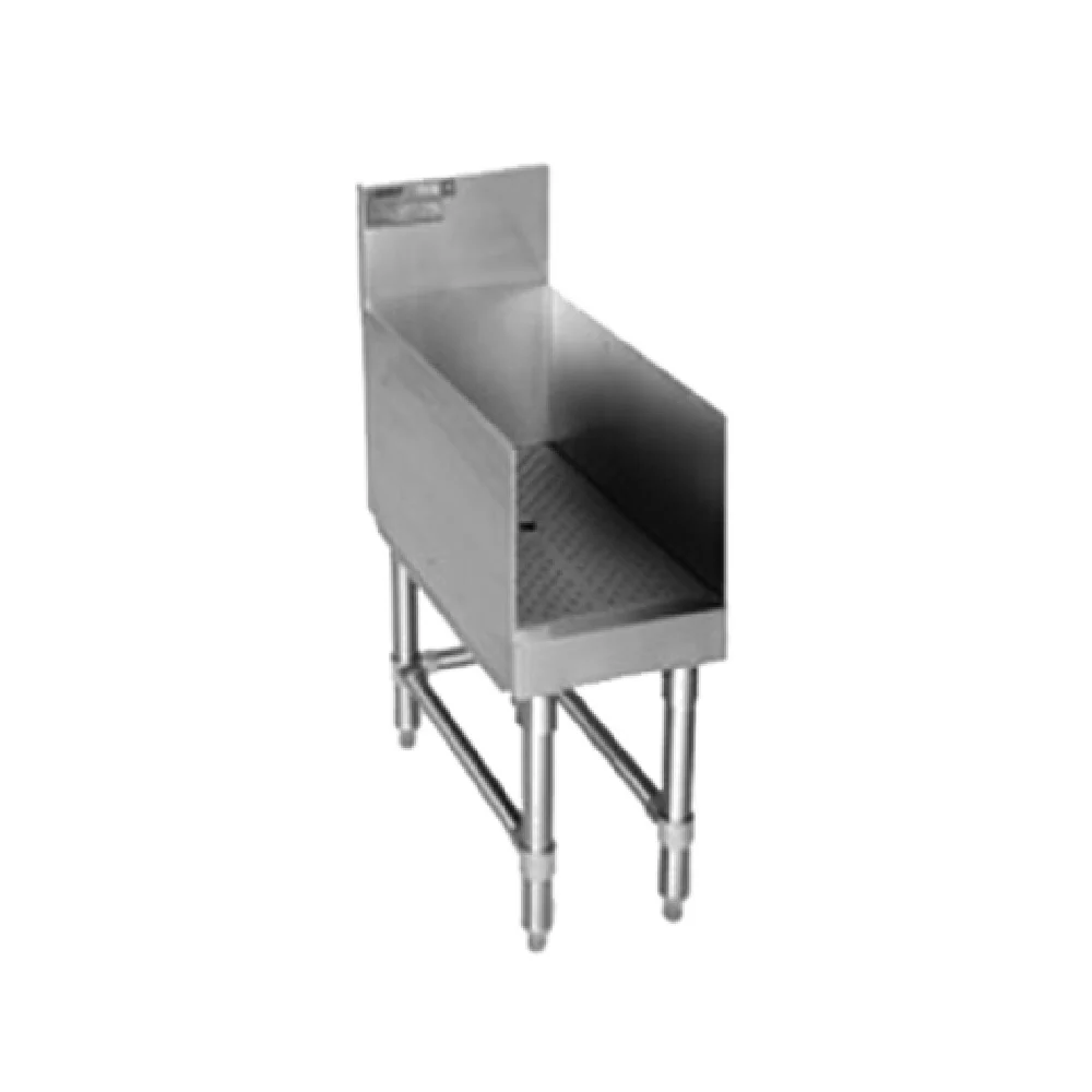 Eagle RDB12-24 12 Inch Recessed Workboard Stainless Steel with Drain
