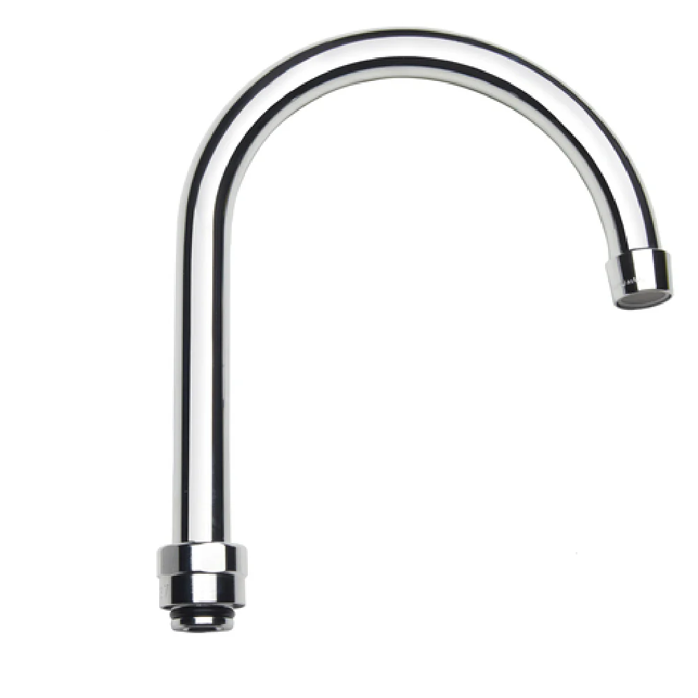 Opational 6 Inch Stainless Steel Gooseneck Spout Replacement for Silver Series Faucets, Krowne 19-228L