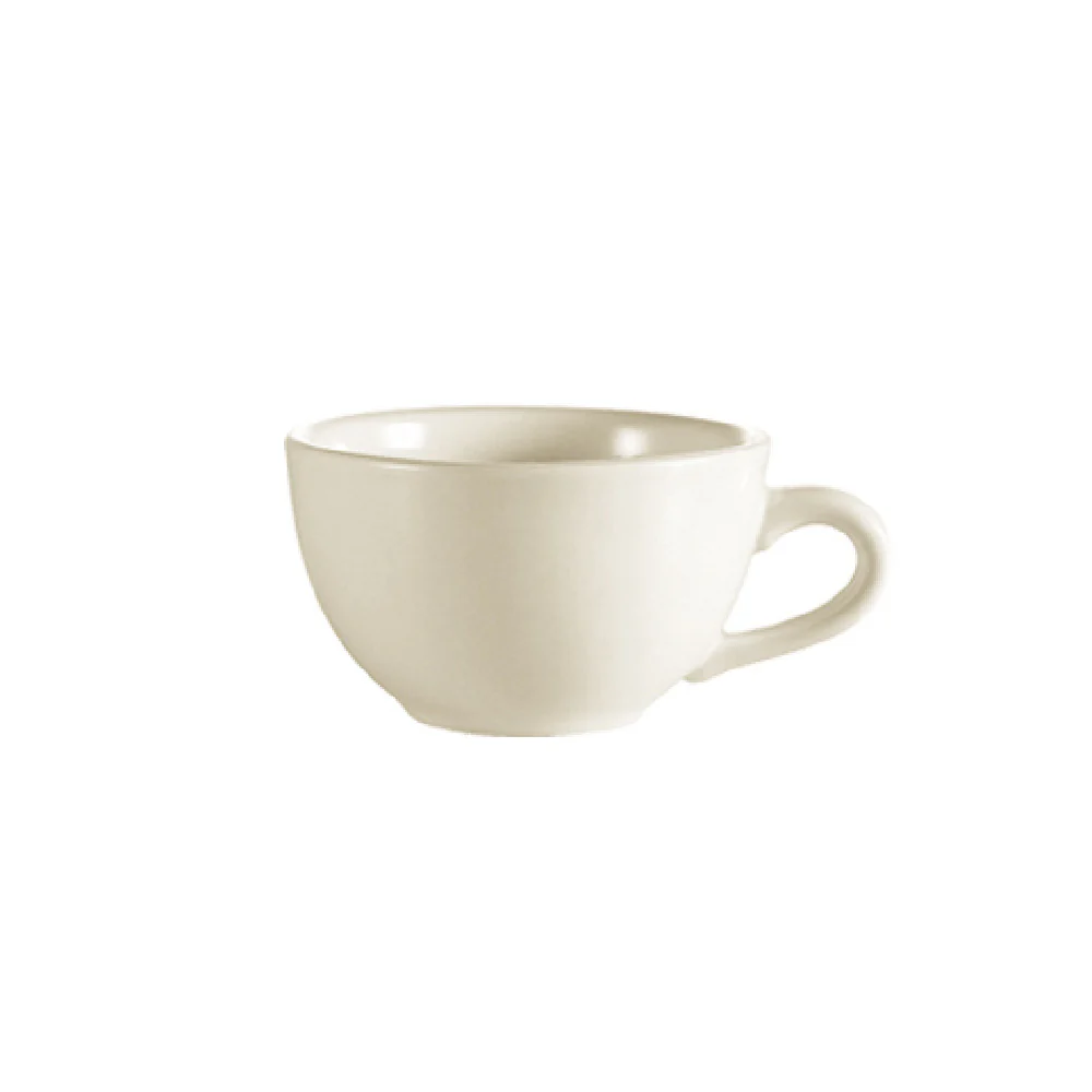 CAC China WAS-1 7 Oz Washington Coffee Cup Ceramic Round White 3-3/4 Inch