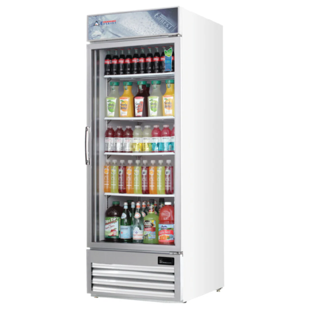 Everest Refrigeration EMGR24U 29-Inch Reach-In Merchandiser Refrigerator 23 cu ft Everest Refrigeration EMGR24U 29-Inch Reach-In Merchandiser Refrigerator 23 cu ft