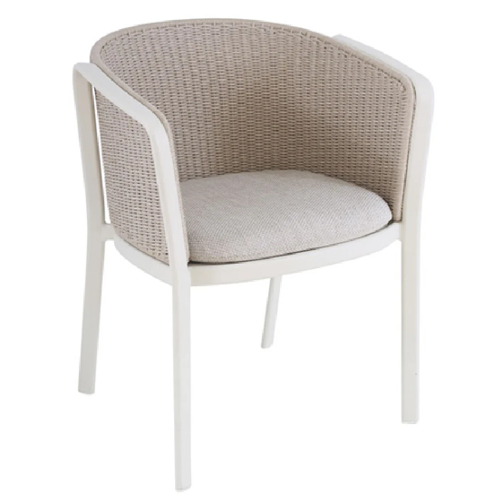 Emuamericas Llc E1212 24 Inch Indoor/outdoor Armchair with Synthetic Rope Back