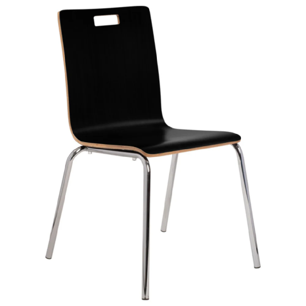 National Public Seating BCC23 22 Inch Bushwick Café Chair with Laminated Plywood
