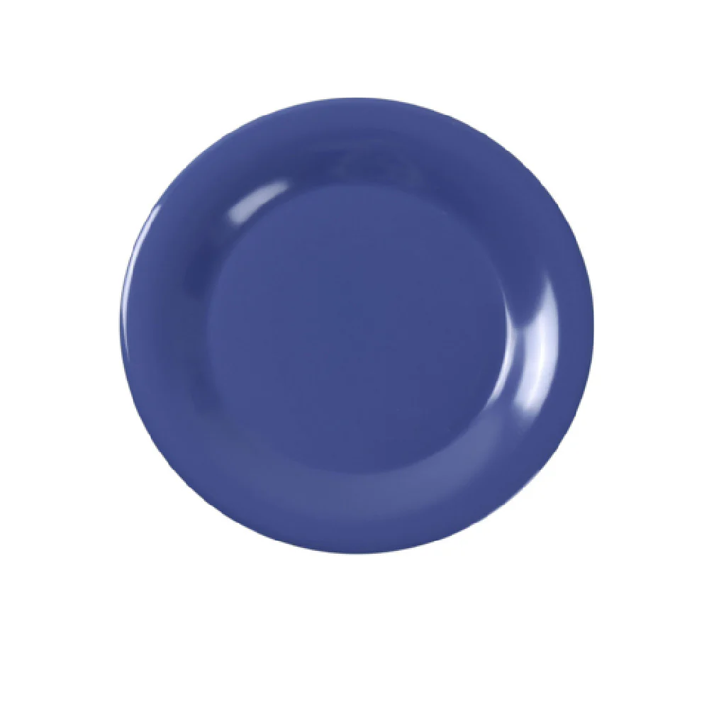 Yanco MS-005BU 5-1/2 Inch Diameter Plate Blue Melamine Extra Heavy Duty Yanco MS-005BU 5-1/2 Inch Diameter Plate Blue Melamine Extra Heavy Duty