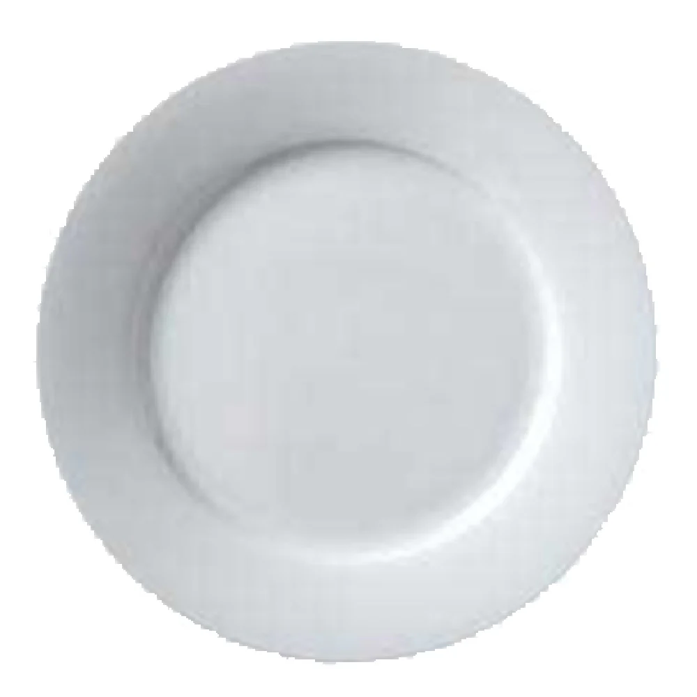Vertex China ARG-5 5-1/2 Inch Dia Round Plate Rolled Edge Porcelain Bright White Vertex China ARG-5 5-1/2 Inch Dia Round Plate Rolled Edge Porcelain Bright White