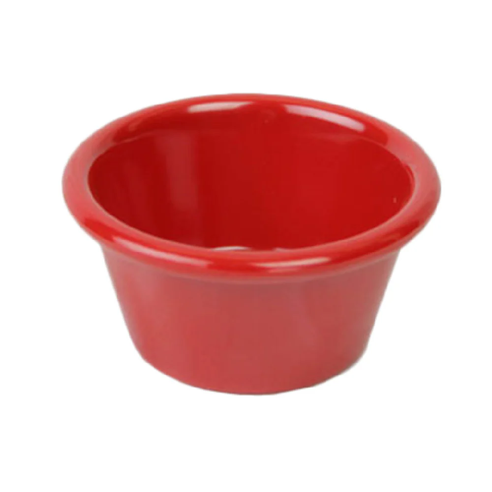 Thunder Group ML538PR1 4 Oz Ramekin Round Smooth Break-Resistant Red Melamine Thunder Group ML538PR1 4 Oz Ramekin Round Smooth Break-Resistant Red Melamine