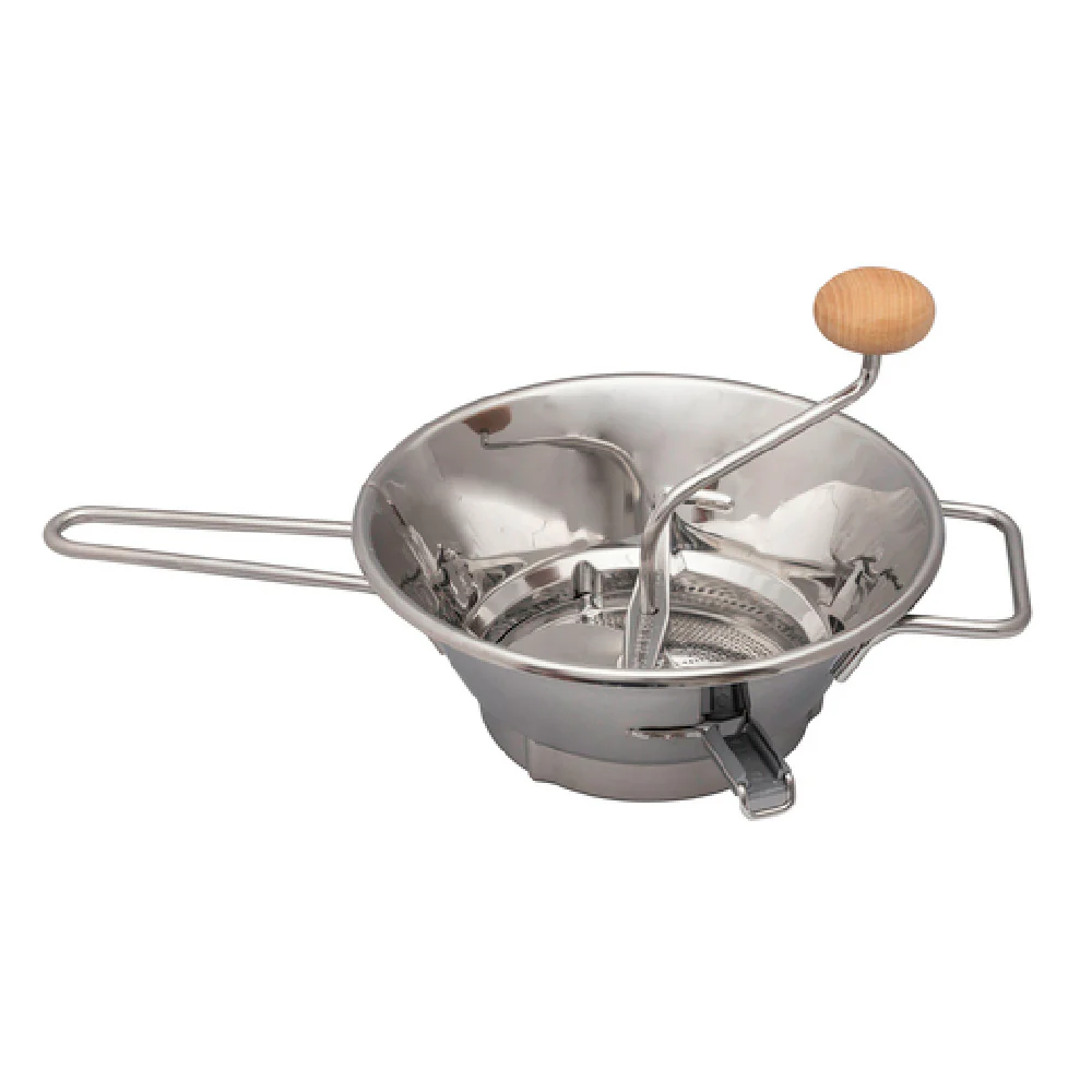 Louis Tellier 010760 2.1 Quart Manual Food Mill Stainless Steel with Grids Louis Tellier 010760 2.1 Quart Manual Food Mill Stainless Steel with Grids