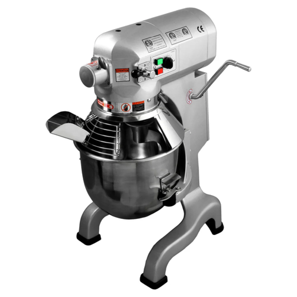 Alfa AM-20 20 Quart Electric Commercial Stand Mixer Stainless Steel with Bow Guard Alfa AM-20 20 Quart Electric Commercial Stand Mixer Stainless Steel with Bow Guard