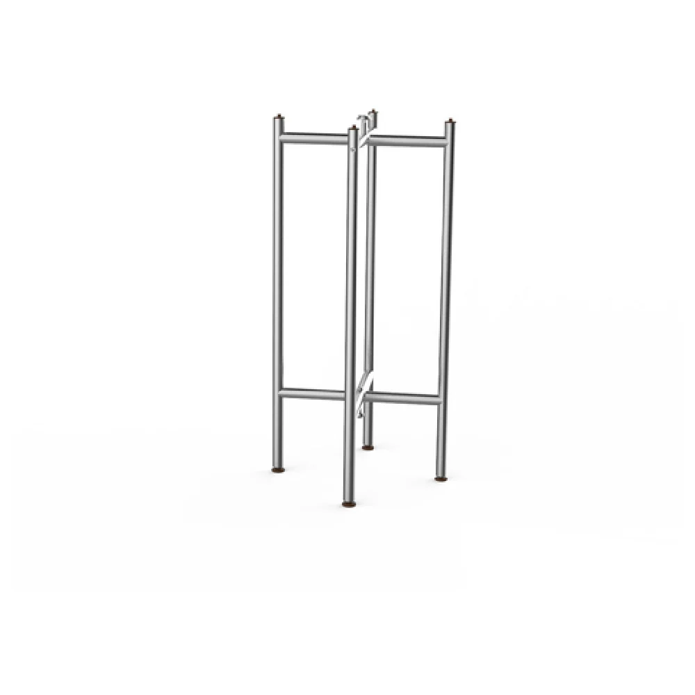 Steelite MGSCLXSS0301 42 Inch Cross Base Stainless Steel Table Base with Brushed Finish