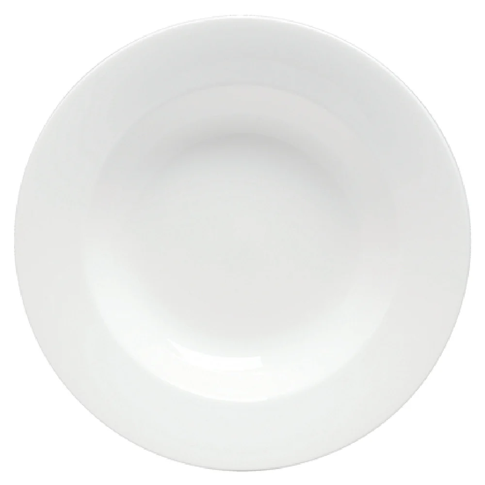 Steelite 6940E679 12 Oz Soup Plate Rimmed Round Porcelain White - 9-1/2 Inch Dia Steelite 6940E679 12 Oz Soup Plate Rimmed Round Porcelain White - 9-1/2 Inch Dia