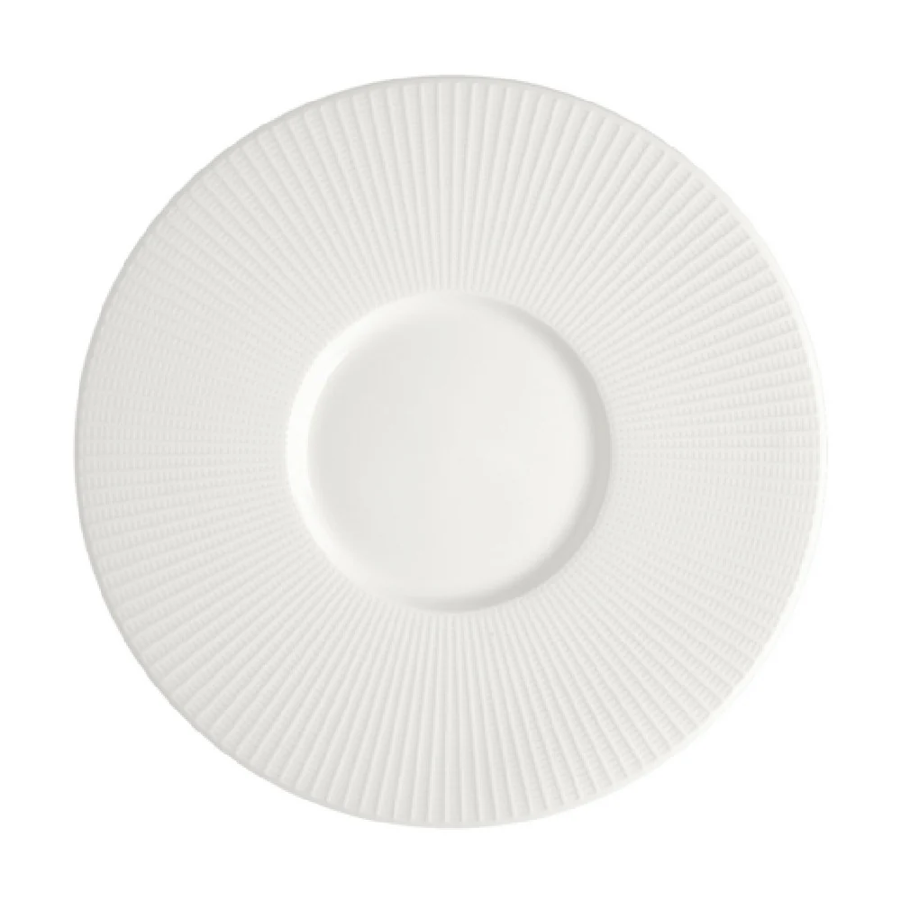 Steelite 9117C1172 11.25 Inch Round Gourmet Plate White Ceramic Steelite 9117C1172 11.25 Inch Round Gourmet Plate White Ceramic