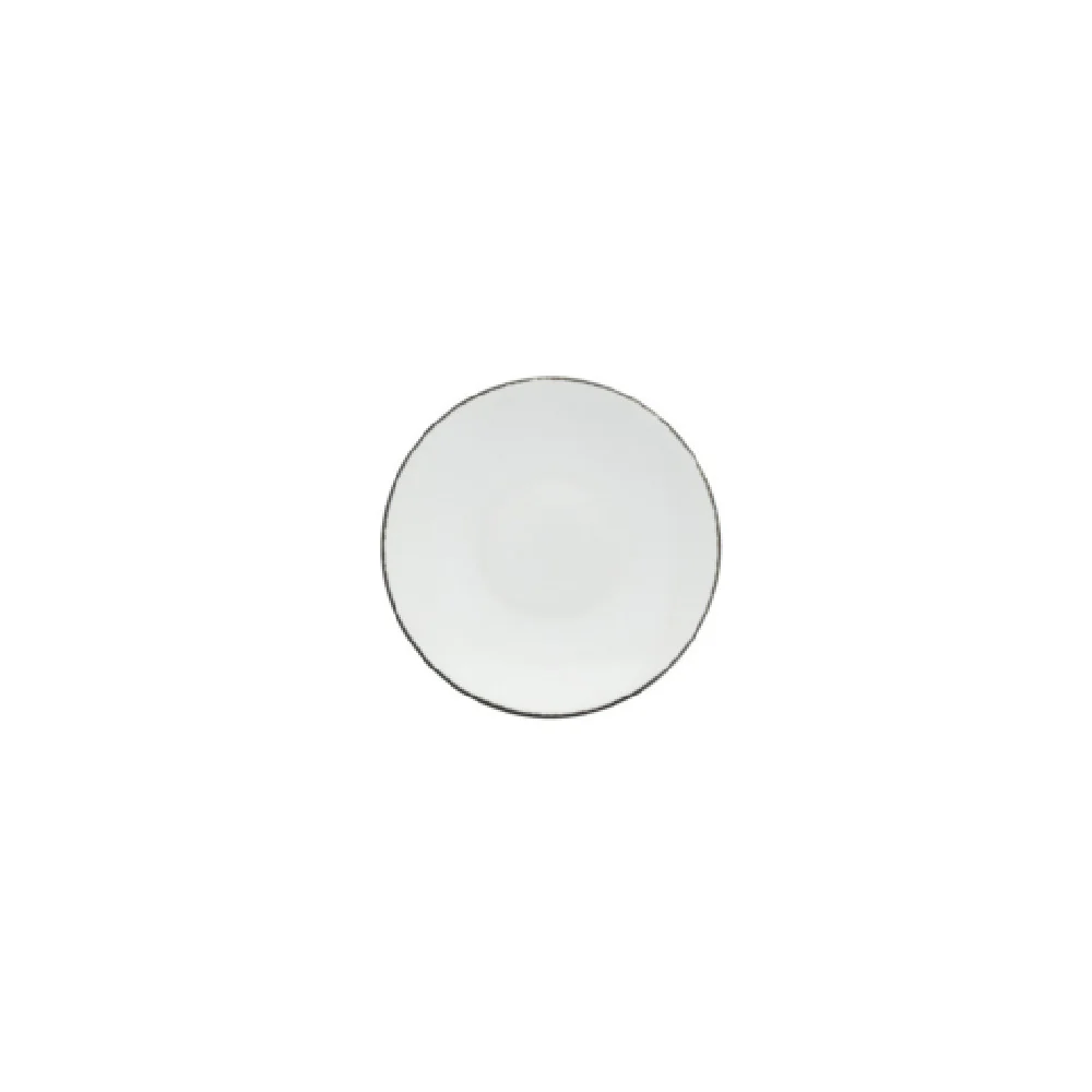 Fortessa TC7400.DV.5.806 6.5 Inch Spice Pepper Coupe Plate China with Classic Design