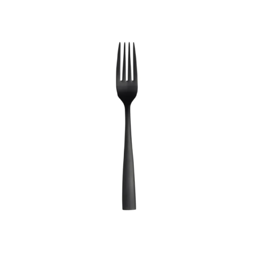 Steelite 5762SX023 6-7/8 Inch Dessert Salad Fork PVD Black Vintage 18/10 Stainless Steel Pack of 12