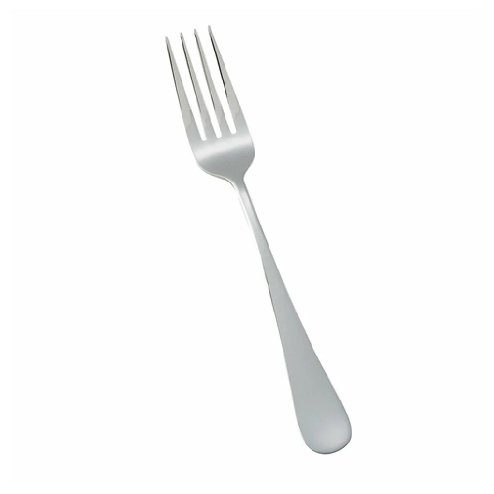 Winco 0026-05 7-1/8 Inch Dinner Fork Heavy Weight Mirror Finish 18/0 Stainless Steel