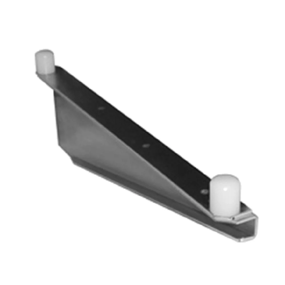 Eagle MMBC-K-24-R 24 Inch Heavy Duty Shelf C Bracket Right Gray Epoxy Finish