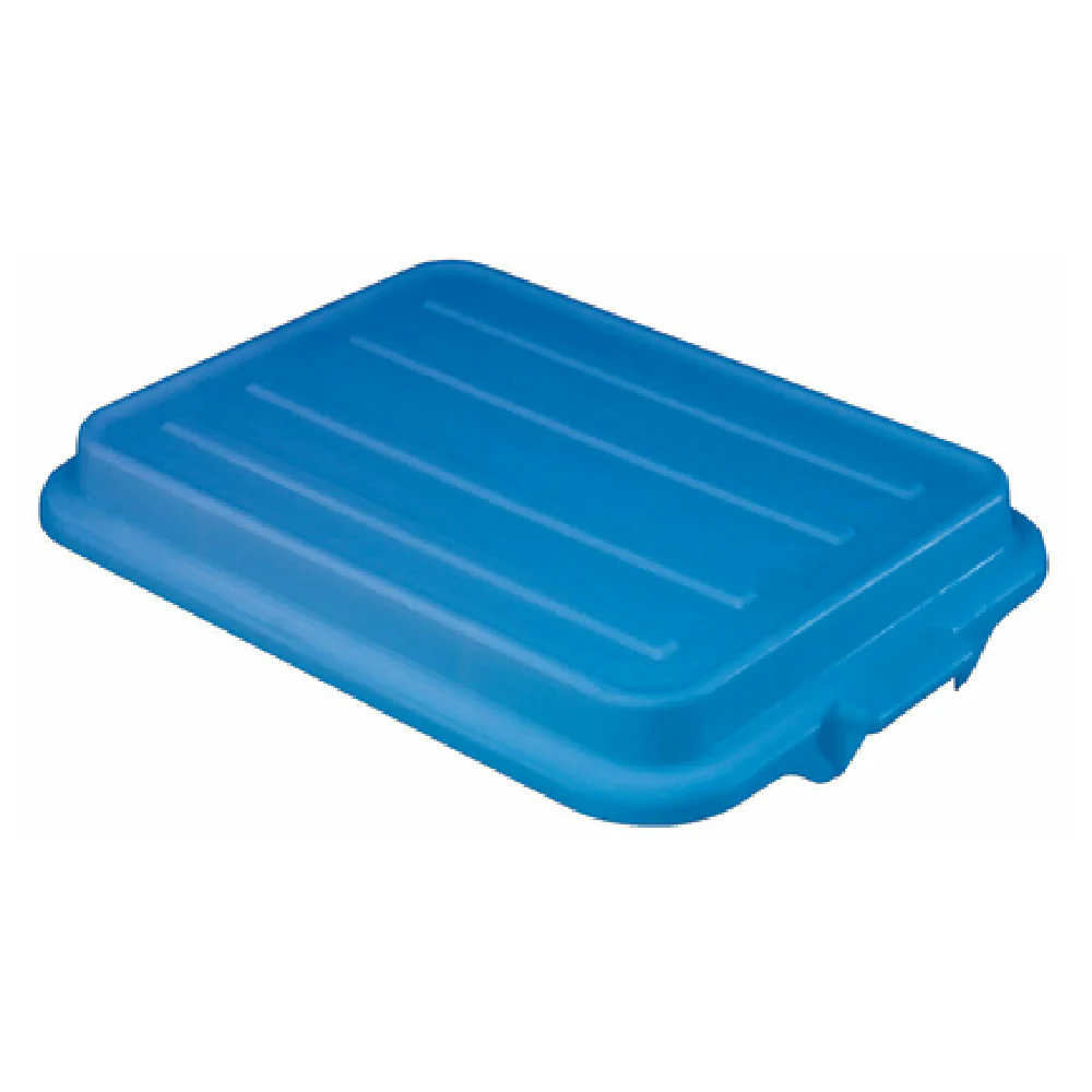Vollrath 1500-C04 22 Inch Polyethylene Snap-On Lid Blue with Freezer Safe