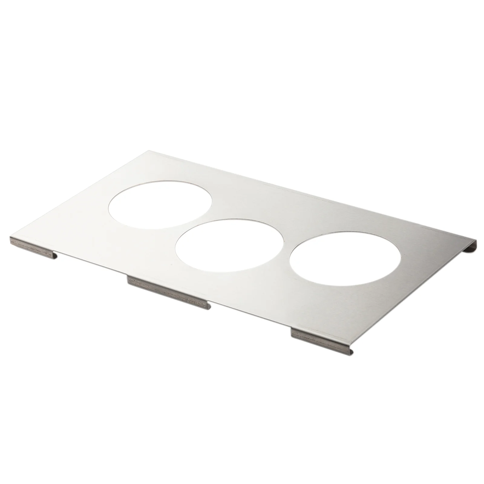 Tablecraft 10817 7 Inch Adapter Plate Stainless Steel Fits 1/3 Size Food Pans