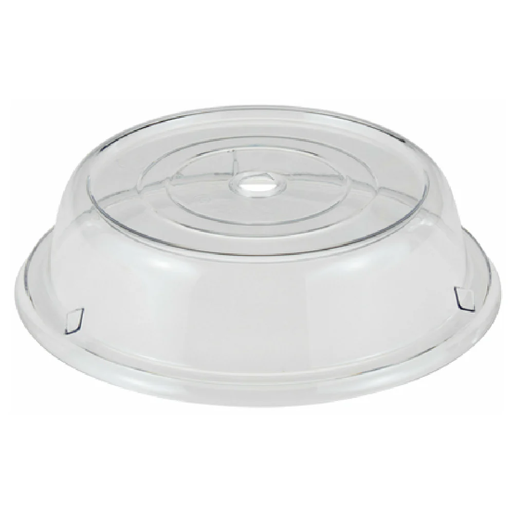 Cambro 1013CW152 Diameter 10-13/16 Inch Clear Plate Cover Plastic with Camwear