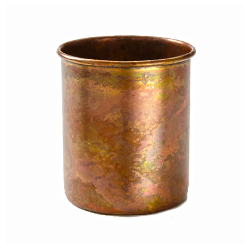 American Metalcraft ACC 12 Oz Cup Antique Copper Satin Finish Copper