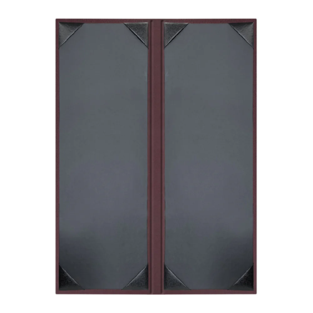Risch IRI-2V 4.25 Inch Iridescent Menu Cover Padded Shimmer Faux-leather Risch IRI-2V 4.25 Inch Iridescent Menu Cover Padded Shimmer Faux-leather