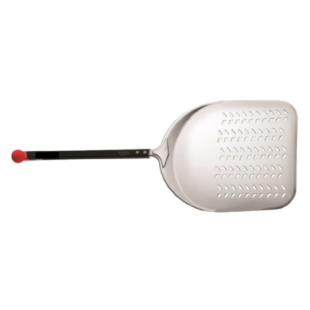 JB Prince UA261 19 19 Inch Diameter Perforated Stainless Steel Pizza Peel JB Prince UA261 19 19 Inch Diameter Perforated Stainless Steel Pizza Peel