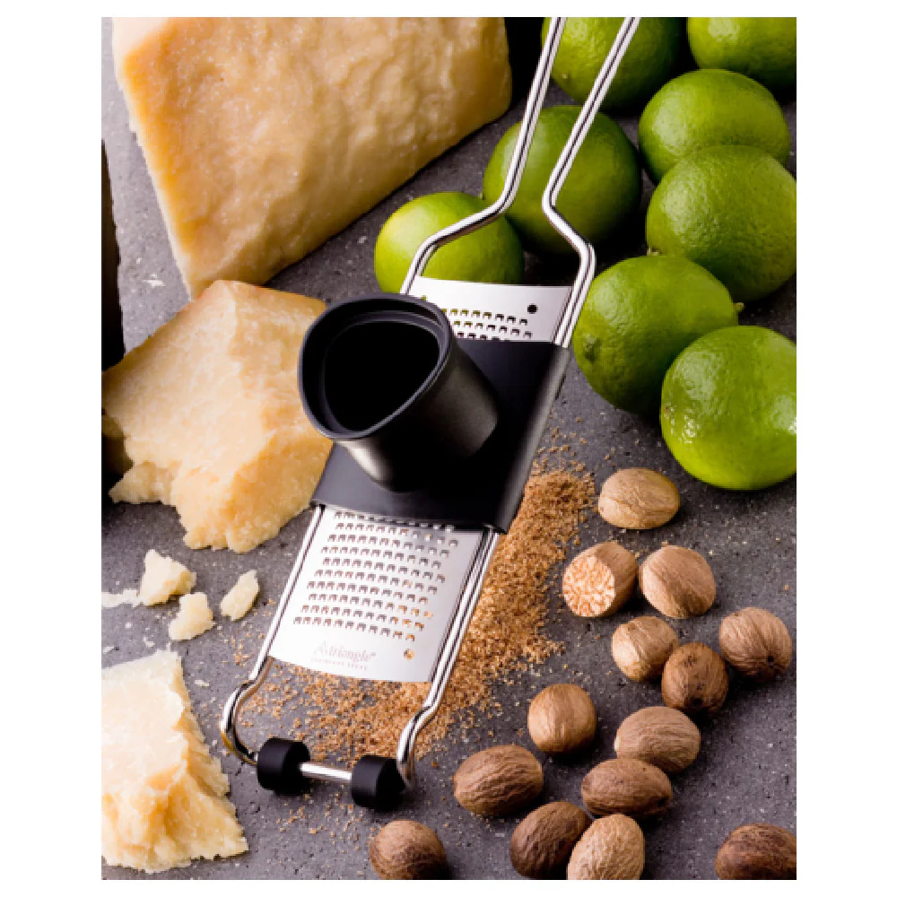 Louis Tellier 501490202 End-holder Grater Box Stainless Steel Dishwasher Safe