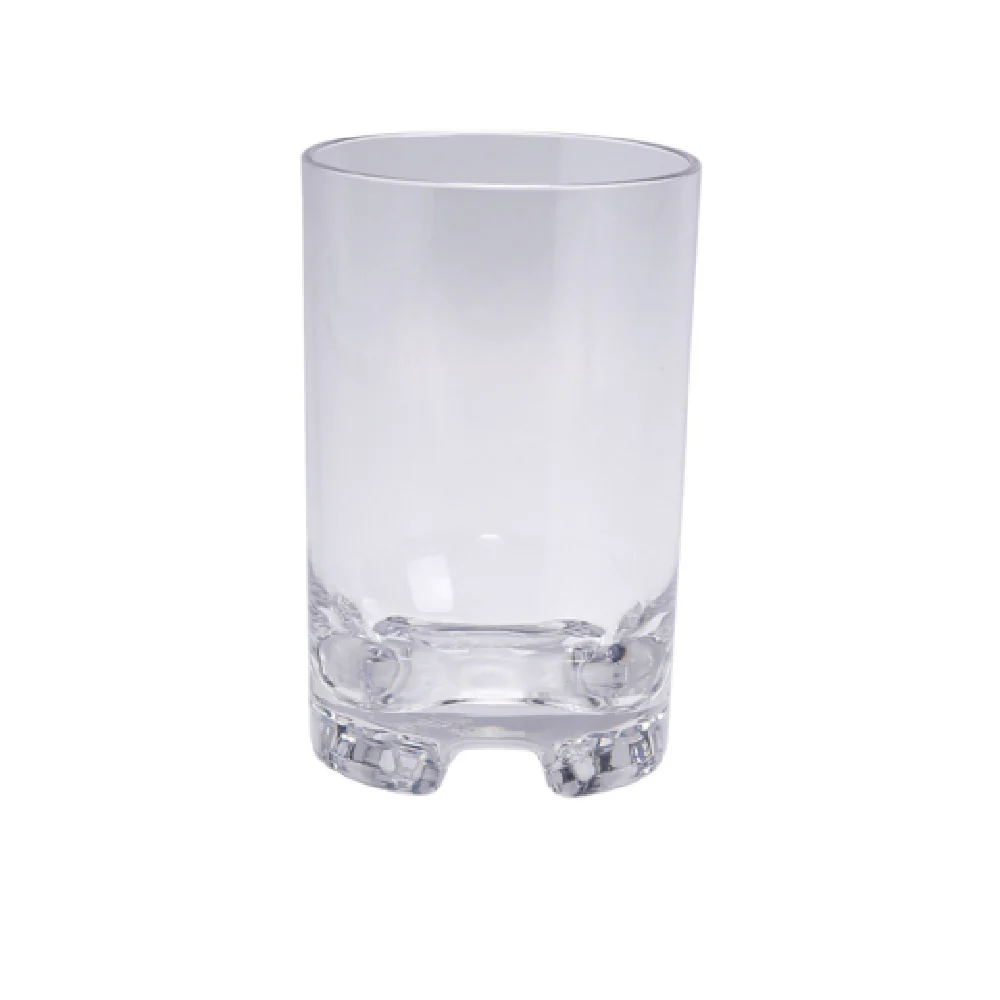 Yanco HA-312 12 Oz Hawaii Rocks Glass Clear SAN Plastic Dishwasher Safe Yanco HA-312 12 Oz Hawaii Rocks Glass Clear SAN Plastic Dishwasher Safe