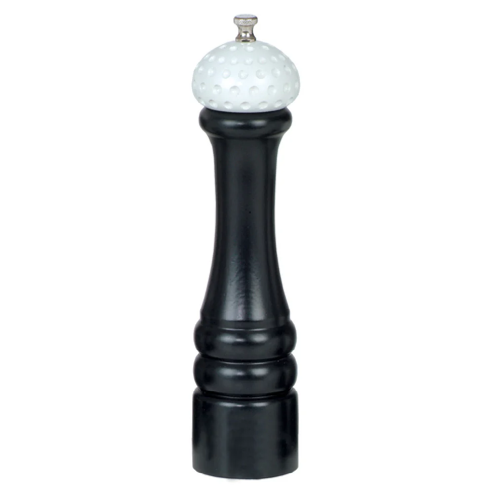 Chef Specialties 10510 10 Inch Pepper Mill Ebony Finish with Stainless Steel Mechanism