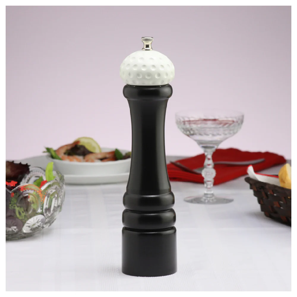Chef Specialties 10510 10 Inch Pepper Mill Ebony Finish with Stainless Steel Mechanism Chef Specialties 10510 10 Inch Pepper Mill Ebony Finish with Stainless Steel Mechanism