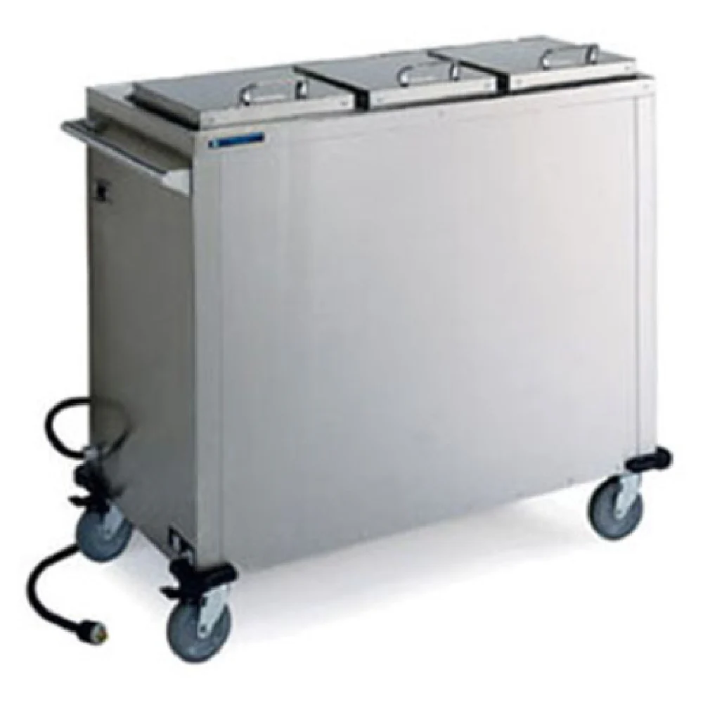 Lakeside 7512_208/60/1 24 Inch Convection Heated Plate Dispenser Mobile Stainless Steel Lakeside 7512_208/60/1 24 Inch Convection Heated Plate Dispenser Mobile Stainless Steel