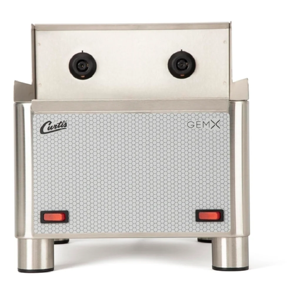 Curtis GEM5XN 11 Inch Stand with Intellifresh Holds 2 GEM3XN Dispensers Stainless Steel