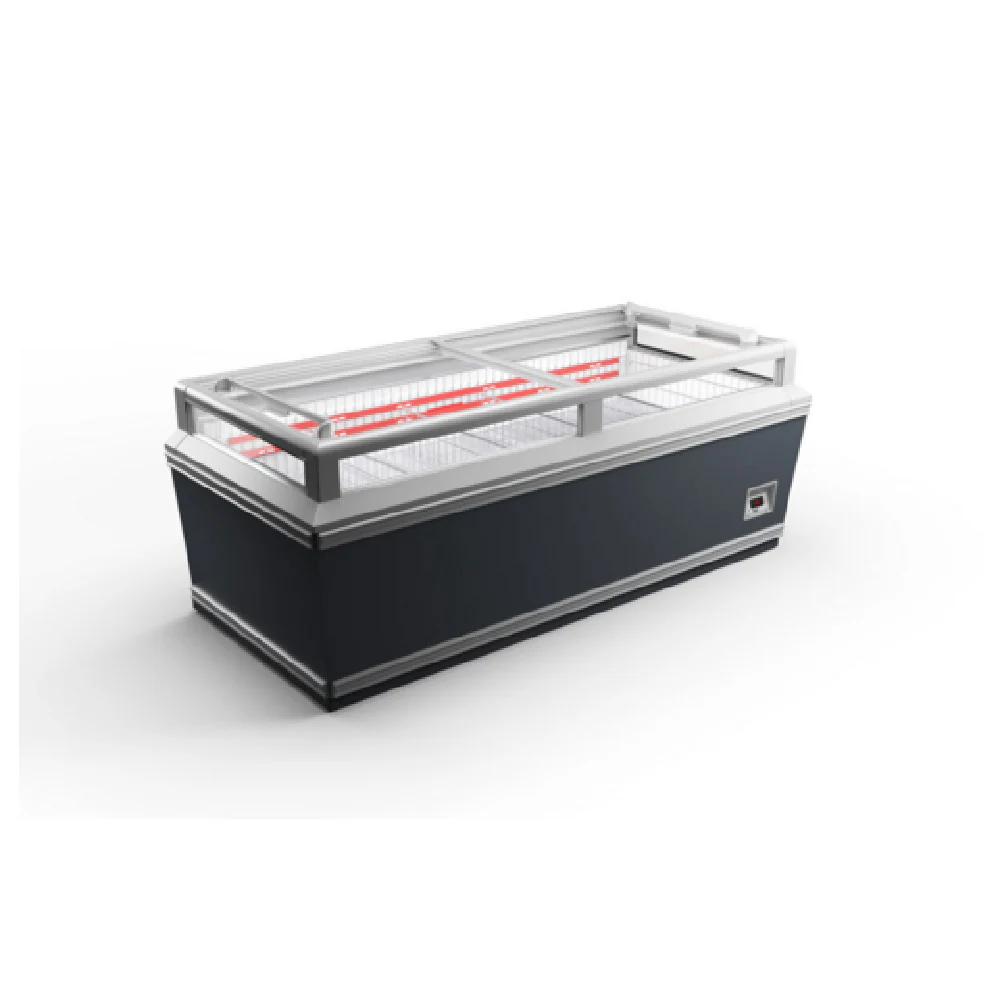 AHT Cooling Systems USA 434100 SYDNEY EC 223 (U) RAL9005 87-9/10 Inch Black Refrigerator Freezer Merchandiser with LED Lights AHT Cooling Systems USA 434100 SYDNEY EC 223 (U) RAL9005 87-9/10 Inch Black Refrigerator Freezer Merchandiser with LED Lights