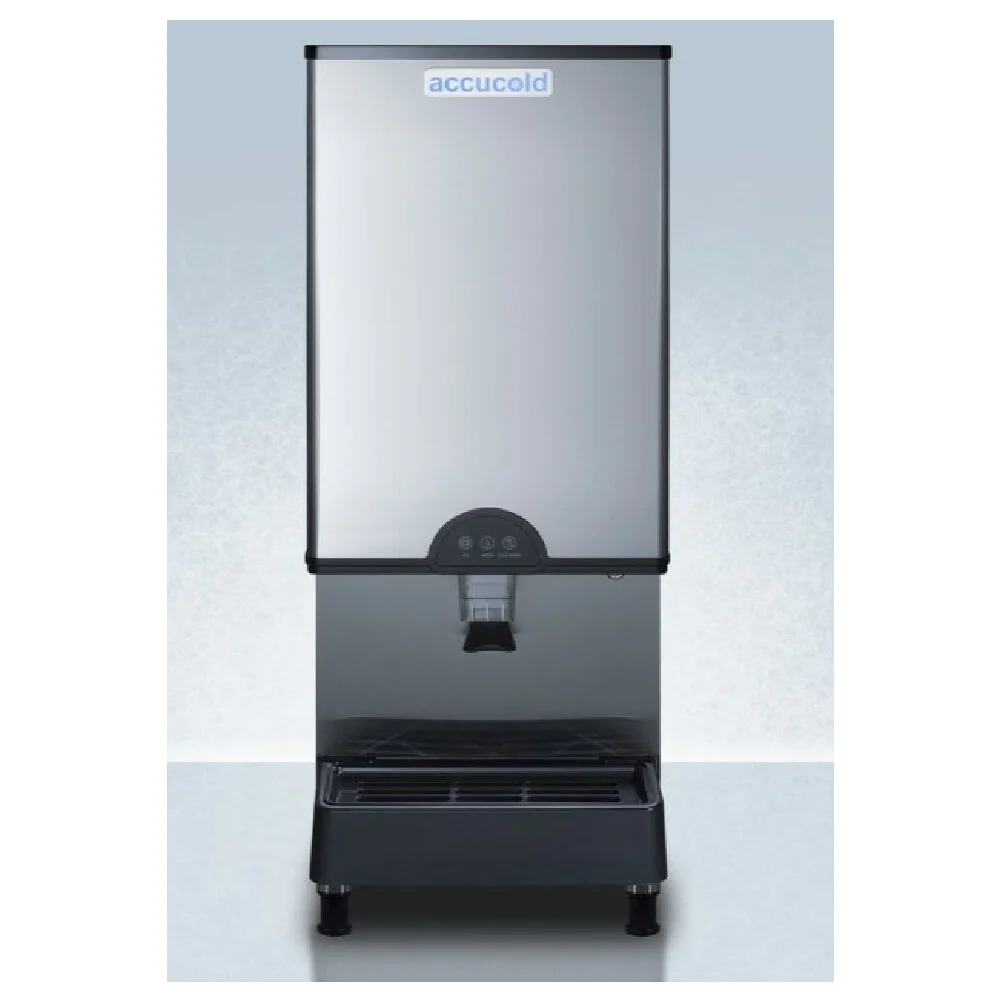 Summit AIWD450 Countertop Water and Ice Dispenser Electric Ice Nugget or Crescent 378 Lb/Day Summit AIWD450 Countertop Water and Ice Dispenser Electric Ice Nugget or Crescent 378 Lb/Day