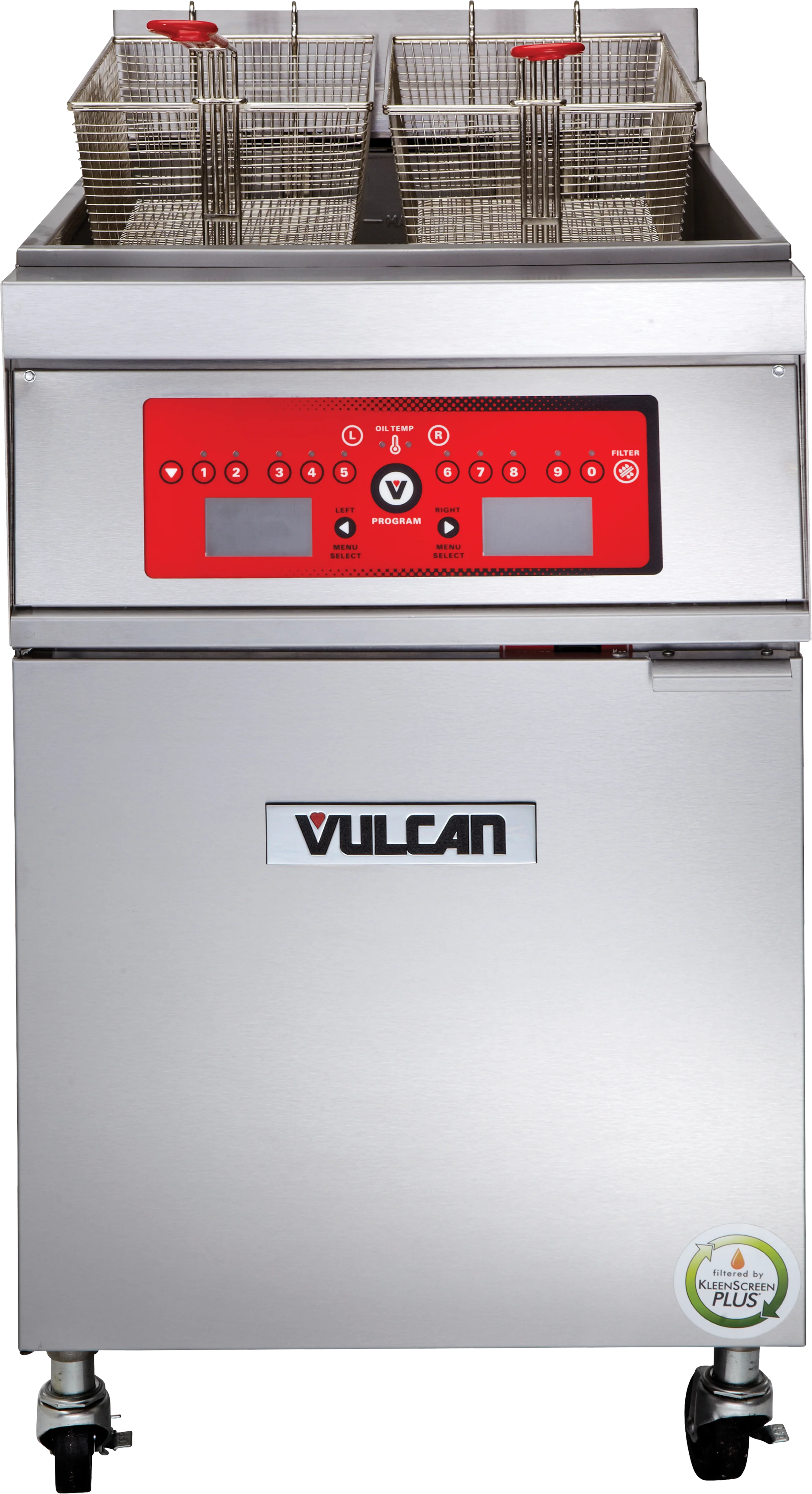 Vulcan 1ER85C_240/60/3 21 Inch Electric Deep Fryer Free-standing 85 lbs Capacity Vulcan 1ER85C_240/60/3 21 Inch Electric Deep Fryer Free-standing 85 lbs Capacity